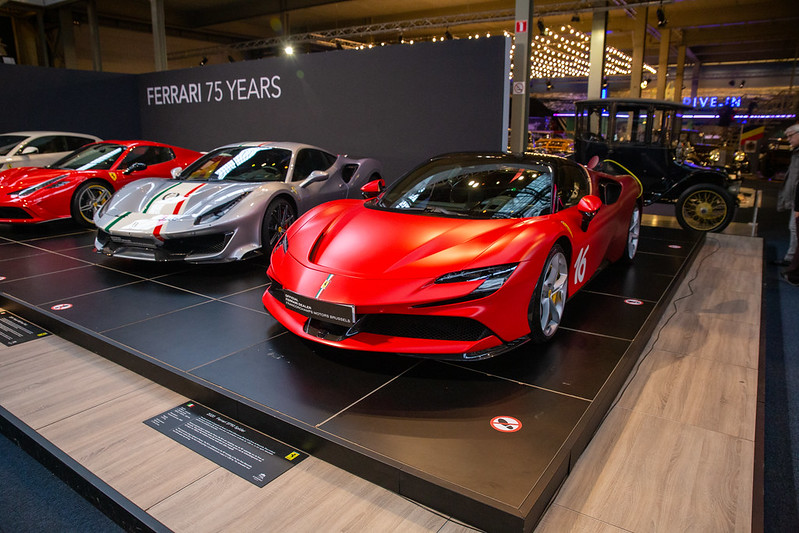 Ferrari SF90 Spider      #brussels #ferrari #museum #auto #bruxelles #brüssel #car #cars #highlight #luxurycar #sf90stradale #sportscar #midengine #pluginhybridelectricvehicle #phev #scuderiaferrari (Flickr 20.12.2022) flickr.com/photos/7489441…