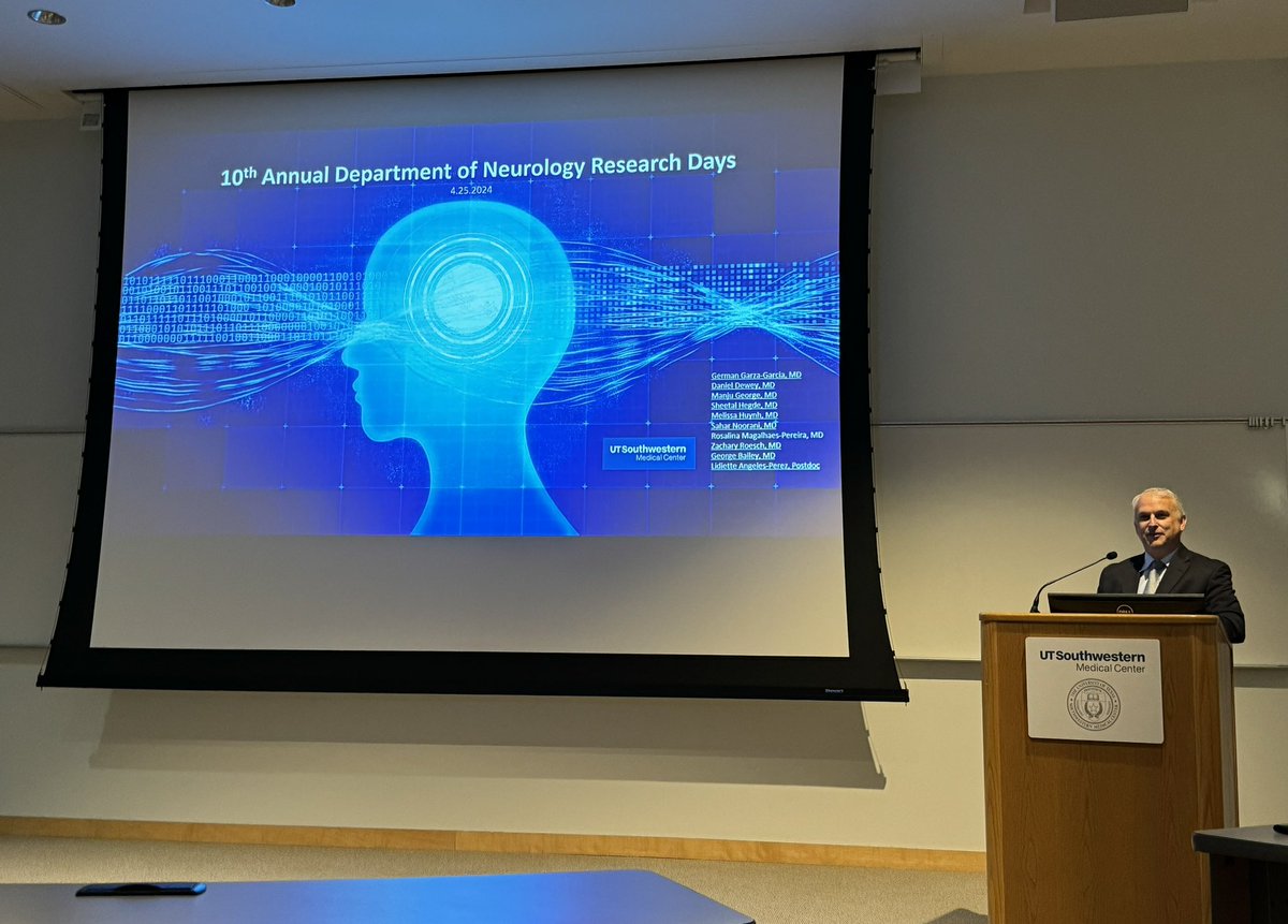 Excited for my first @UTSW_NeuroRes @UTSWNeurology Resident Research Day! Congrats to everyone involved! Need to support exactly this type of research symposium with work we’re doing @AJIAorg!