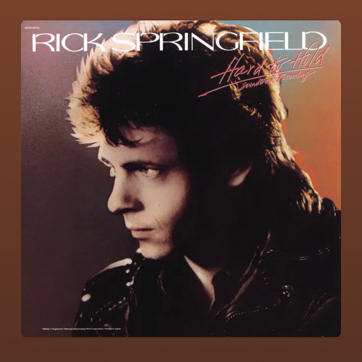 Rick Springfield, Hard To Hold. #19 40 years ago this week on the Billboard album chart. Peaking at #16. #music #40yearsago #billboard #us #rickspringfield #hardtohold #soundtrack #randycrawford #grahamparker #nonahendryx #petergabriel