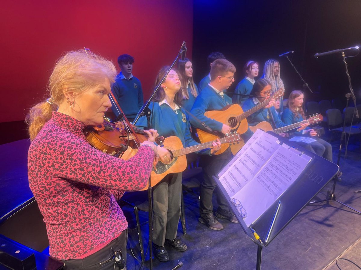 Thanks so much to @siamsatire for hosting our event this week in. The first of our Composition Programme performances with students from @StItasSchool and @MounthawkMercy. More concerts coming up in @axisBallymun, St. Dymphna's, Ballina and @THTG  @artscouncil_ie @oonaghkeogh1