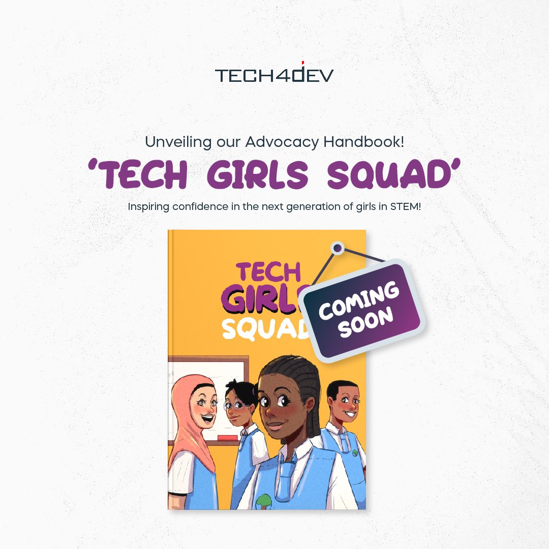 Today, on #GirlsinICTDay, we are excited to announce our Advocacy handbook  – Tech Girls Squad!