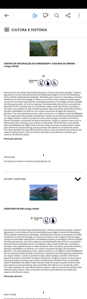 2JRJudge's tweet image. Hola @MSCCrucerosESP 
1. La usabilidad d la web es mala. En tu espacio personal no se ve lo q tienes contratado.
2. Si se cancelan excursiones contratadas hay q explicar motivos con detalle. Motivo "operativo" es = decir nada. 
3. En la web 2 excursiones diferentes con = texto.🤔
