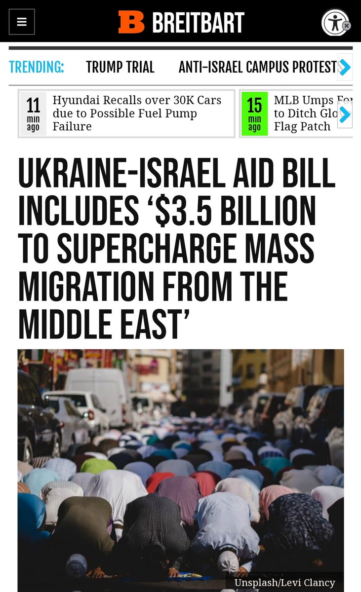 'Congress granted $3.5 billion more for migration within the $95 billion aid package for Ukraine and Israel.'