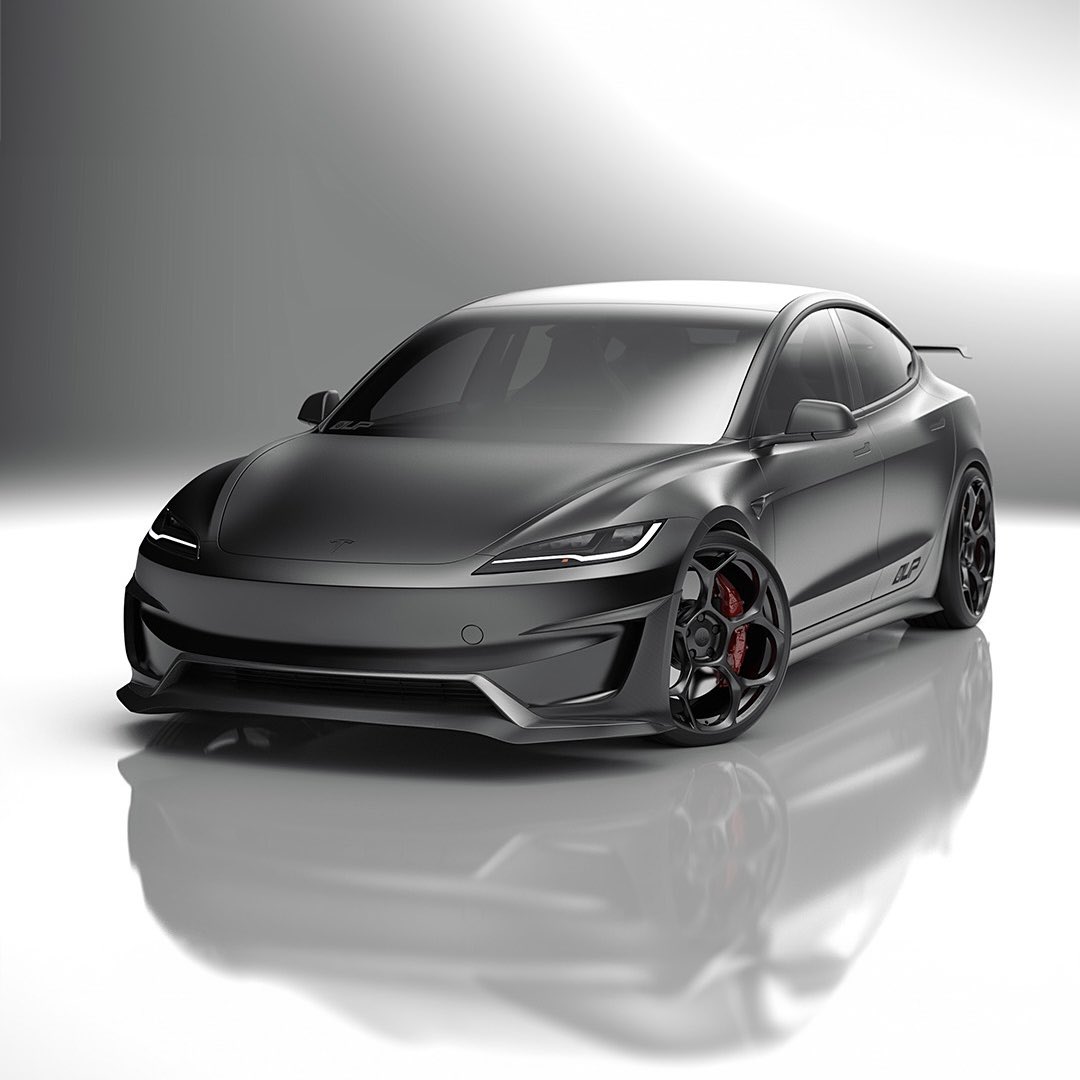 UnpluggedTesla's tweet image. Introducing the first-ever exterior aero kit for the 2024 Tesla Model 3 Performance! This carbon fiber aero kit takes a form-meets-function approach and includes:
- Front Lip Spoiler
- Front Canards
- Front Side Deflectors
- Front  Racing Diffuser
- Side Skirts
- Rear Side Spats…