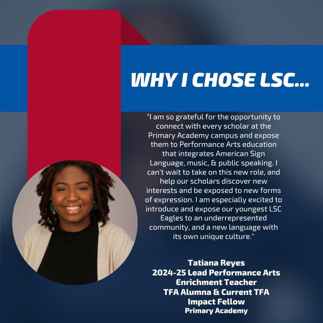 We are assembling a dynamic instructional team to help continue making #TheLibertyDifference for the 2024-25 school year! Check out what the role this rockstar will be transitioning into and the positive impact we believe this will have on our youngest scholars. #LibertyForAll