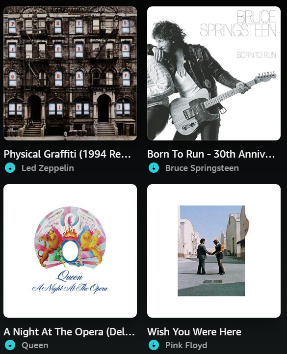 which of these #1975albums do you like most?
🎸🎹🥁🎤🎶

#LedZeppelin #BruceSpringsteen 
#Queen #PinkFloyd 
poll in replies