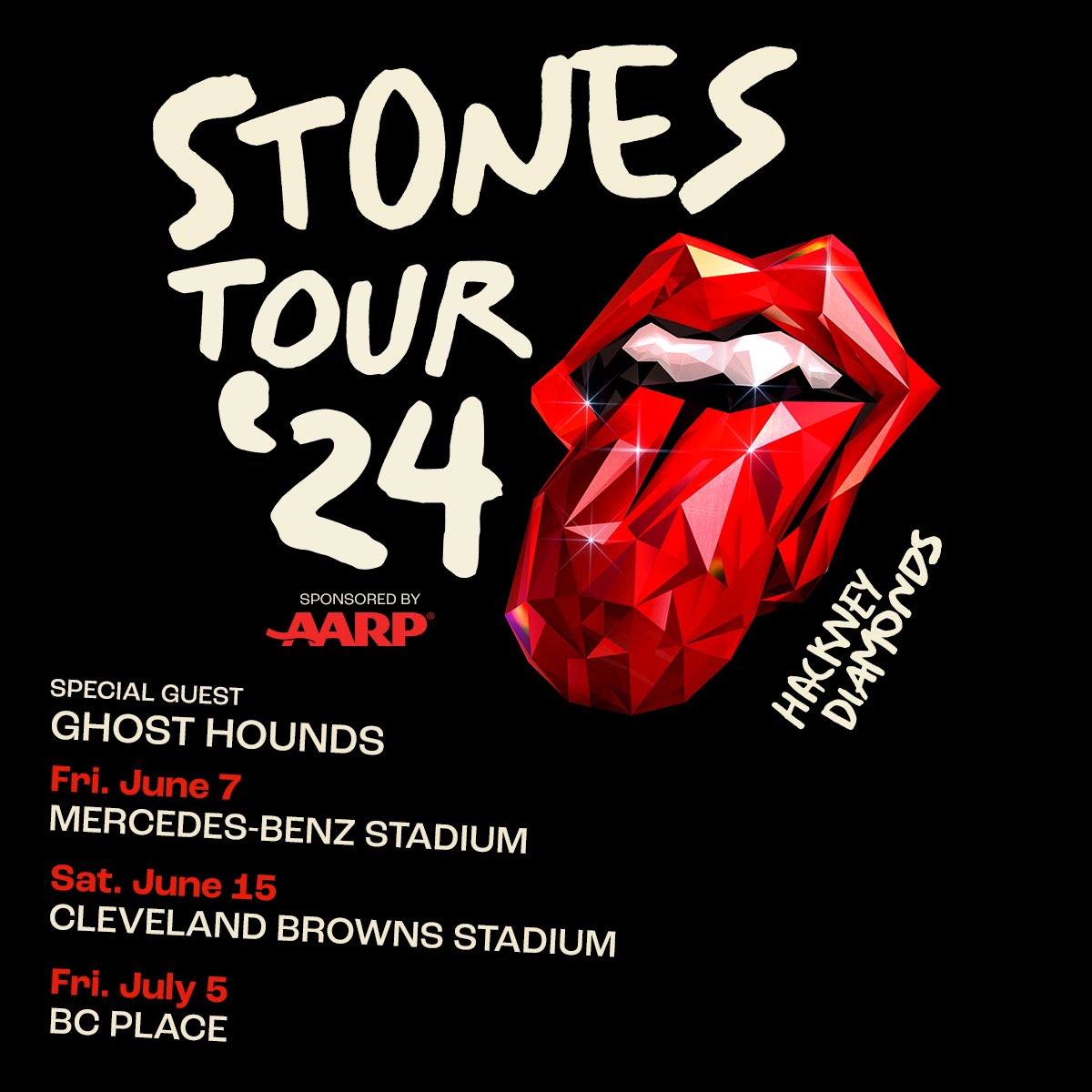We grew up admiring the artistry and musicianship of @RollingStones and to be able to share a stage with them again leaves us beyond words. We’ll see you this summer!