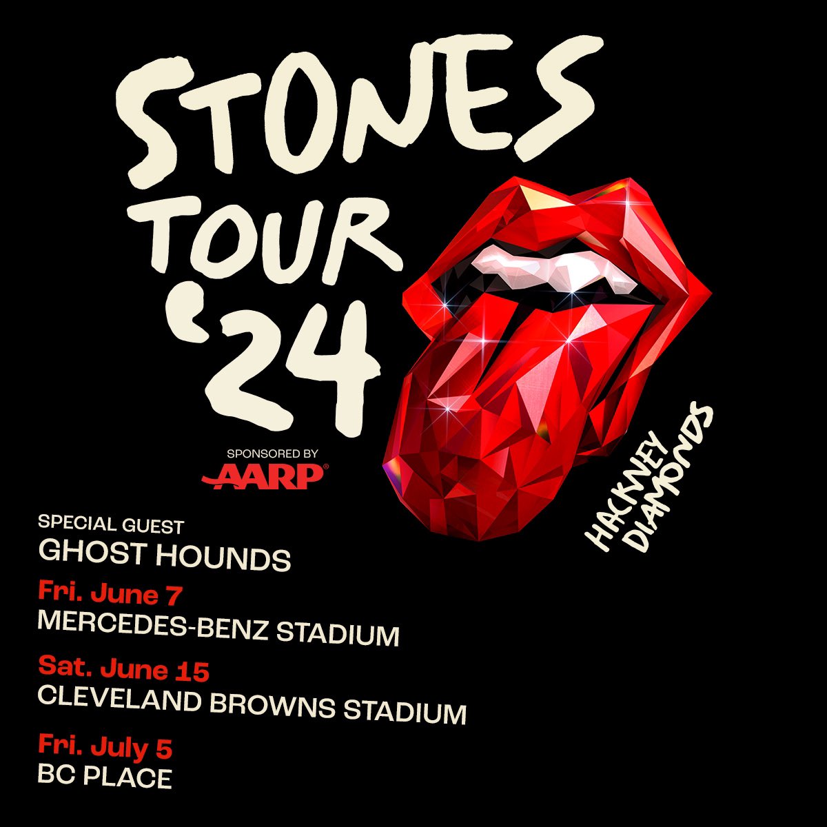 We grew up admiring the artistry and musicianship of <a href="/RollingStones/">The Rolling Stones</a> and to be able to share a stage with them again leaves us beyond words. We’ll see you this summer!