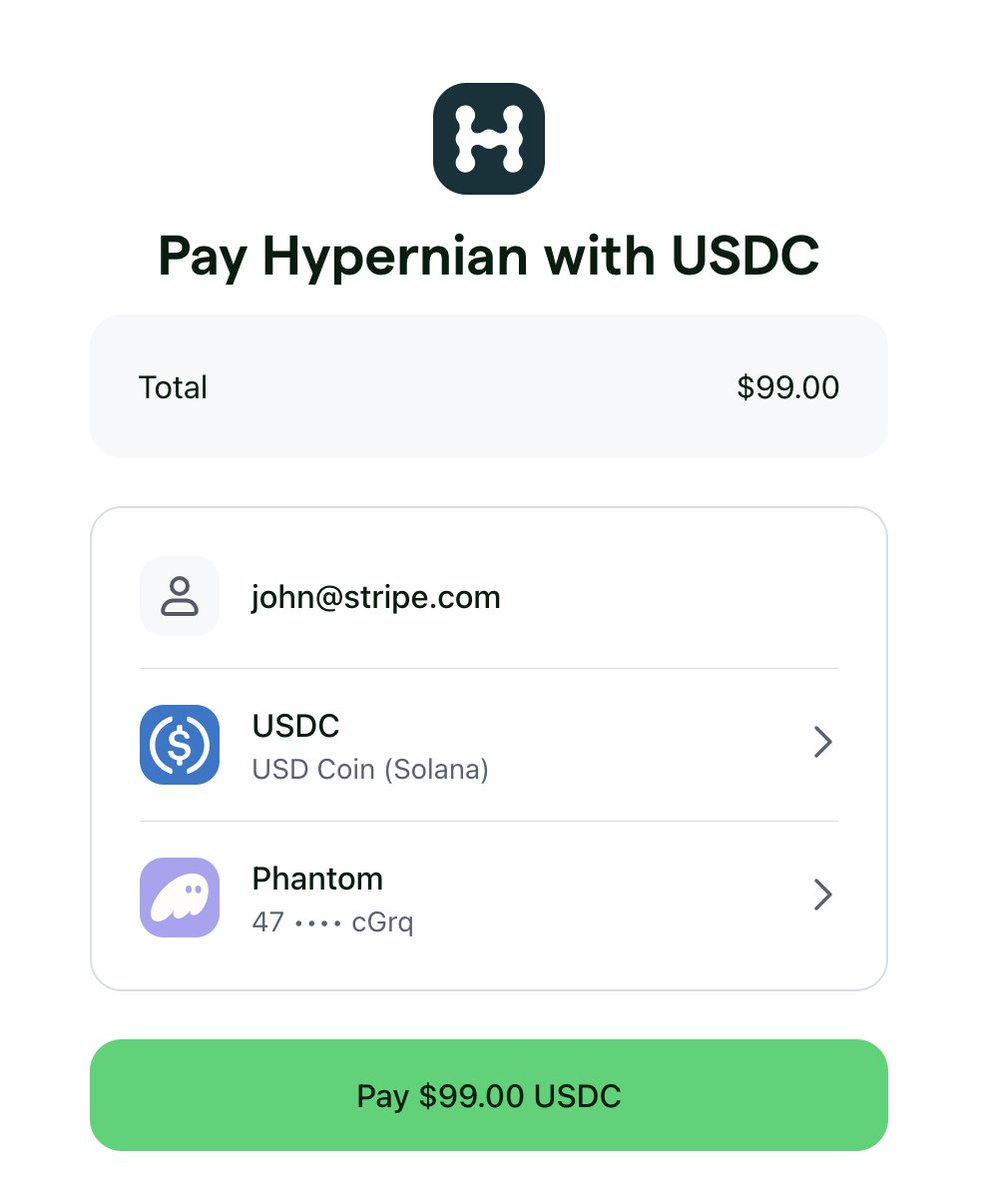 Today, we announced that @stripe will allow merchants to accept crypto payments...again - this time with stablecoins! Coming to you this summer, so let us know if you're interested! stripe.com/use-cases/cryp…