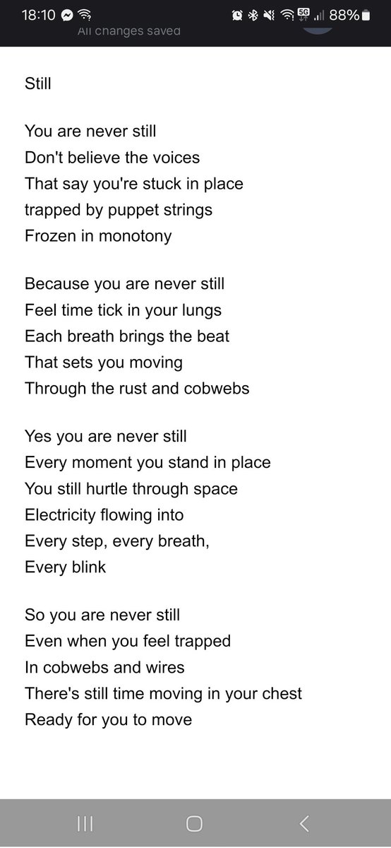 astoryscribbler's tweet image. #NaPoWriMo between yesterday&apos;s poem and today&apos;s I&apos;m sensing a bit of a theme...
#poetry #poetrytwitter #poetrychallenge #PoetryMonth