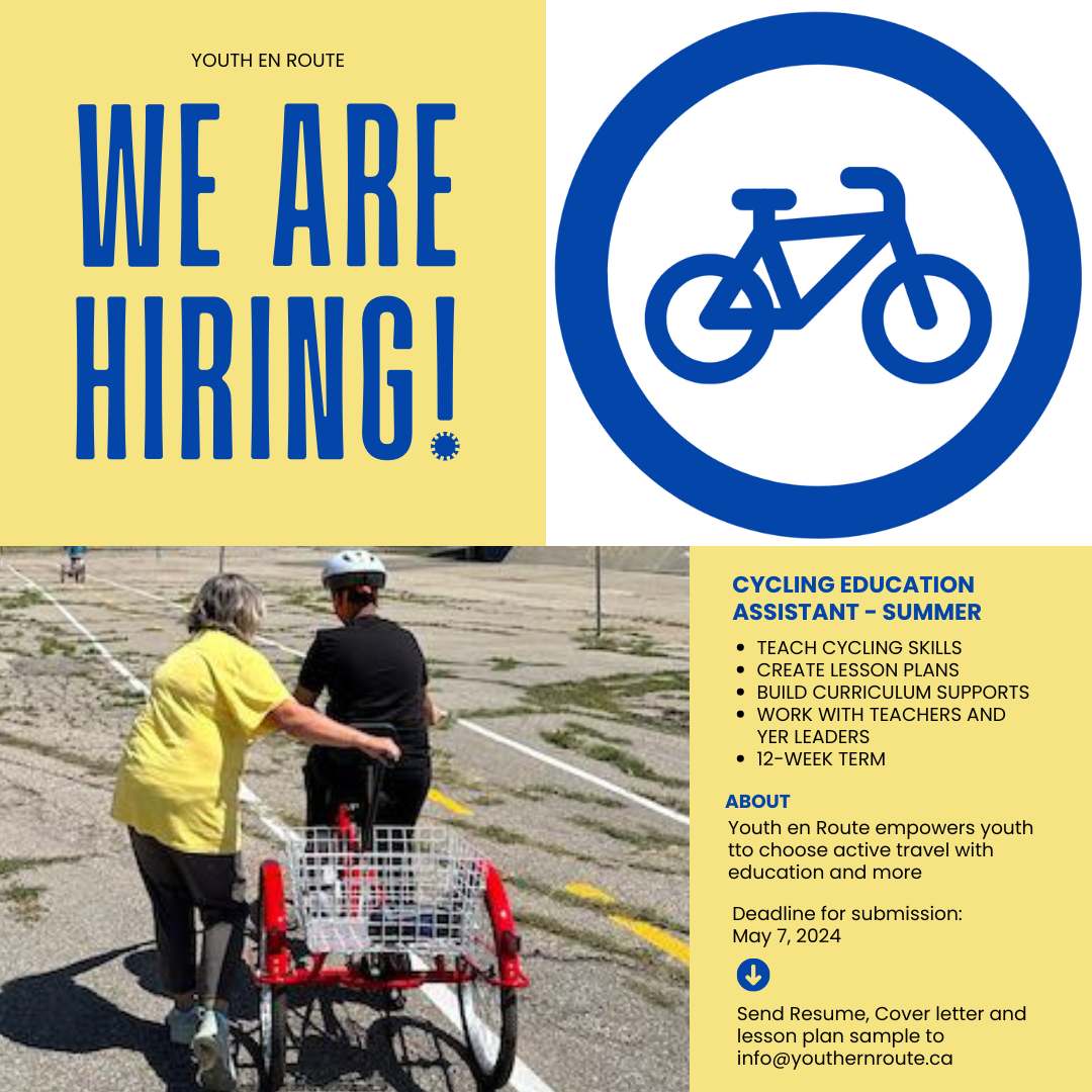 @uofcknes @UCalgaryEduc Great posting for an undergrad! #yyc #yycjobs #yycbike