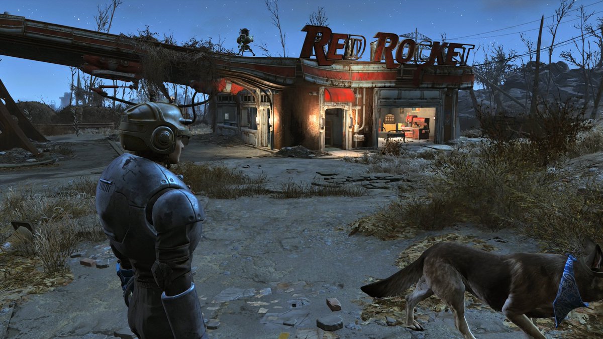 engold08's tweet photo. God this is beautiful! And I'm pretty sure most if not all of my mods were unavailable post update, so this is vanilla if I'm not mistaken. Well done @bethesda ๐ฅ๐ป
#Fallout4 #fallout4nextgenupdate https://t.co/AwszCyDaUY
