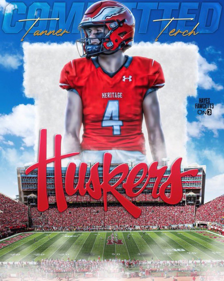 COMMITTED❤️🤍🌽!!!!! #GBR @Hayesfawcett3 

@CoachTylerK @CoachMattRhule @COACHStultz14 @evancooper2 @On3sports @Coach_Satt