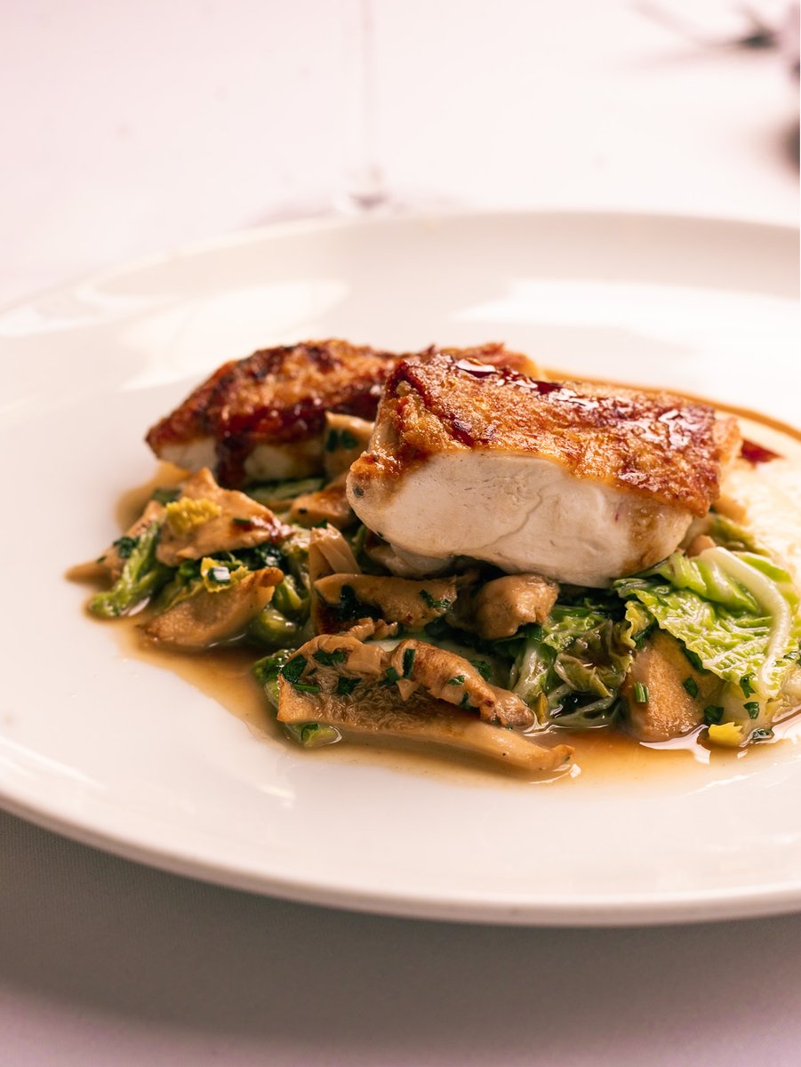 New to the menu at The Dining Room - roast chicken breast, mashed potato, sherry pied de mouton and cabbage fricassee🍴

Still need to make plans for the weekend? Come and visit: tinyurl.com/59e24hs5