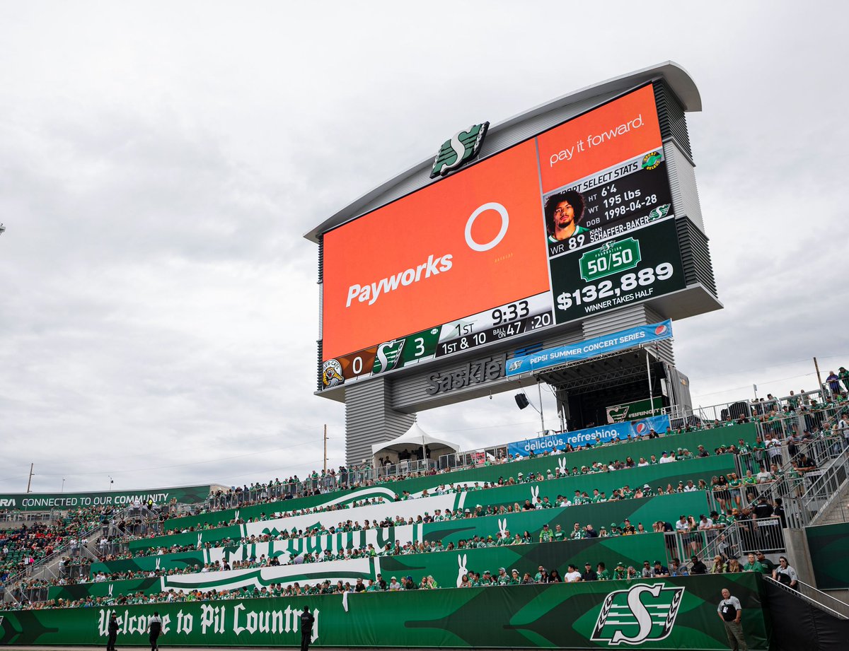 Nominate a community hero to win a VIP game day experience, thanks to @Payworks! Winners receive an incredible prize package including being recognized on the SaskTel MaxTron in front of 33,000 fans during a Saskatchewan Roughriders home game in 2024! 🗳️ bit.ly/3p8voBv
