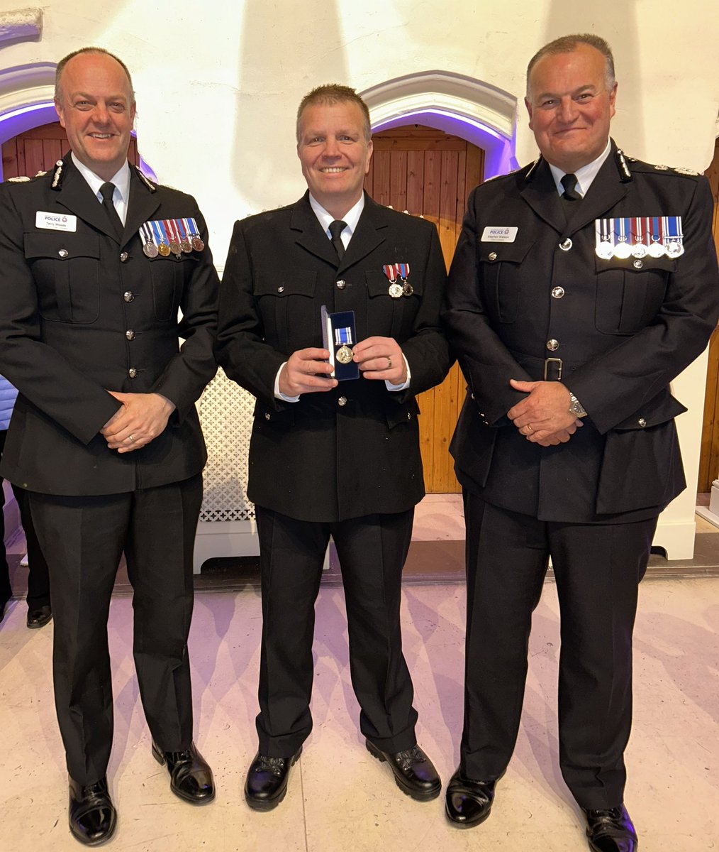 Proud day…long service and good conduct medal