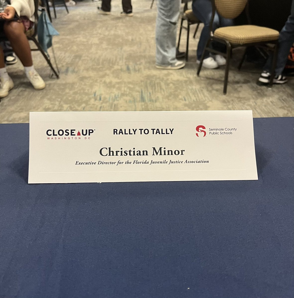 Enjoyed another great @CloseUp_DC panel with brilliant students from Seminole County High School Among topics and policy proposals they’re tackling… We talked @BernyJacques HB 1181 and combatting juvenile gun violence, bail reform, @ElectSmith28 efforts to uphold public safety…