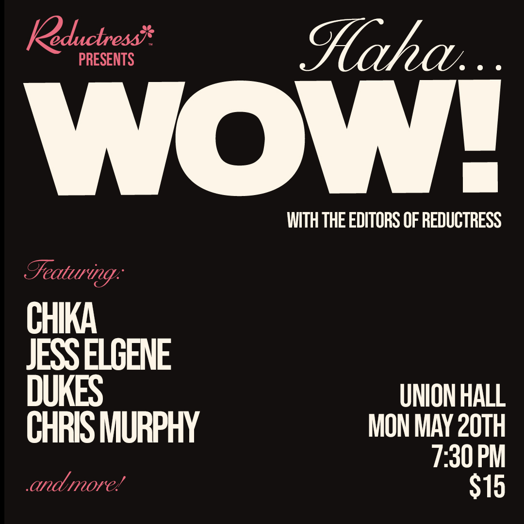 Haha...Wow is BACK this May 20th at @UnionHallNY with Reductress editors and our favorite comics - get tickets now: bit.ly/4b8vZGe
