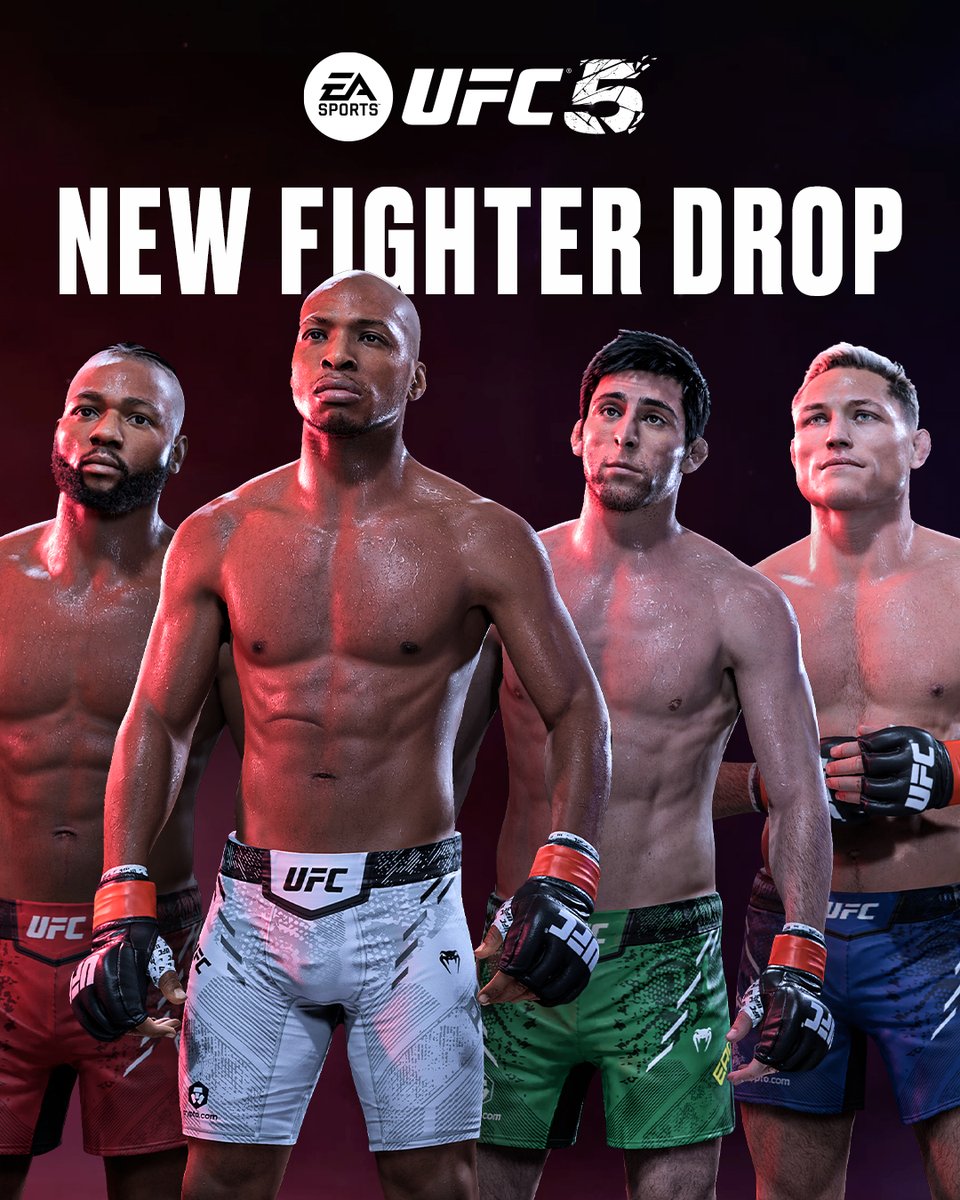 New Fighters are now available in #UFC5‼️ Which one are you selecting first?