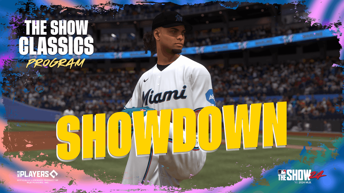 MLBTheShow's tweet photo. Looking to earn 💿The Show Classics Program 💎rewards? Then play the new Showdown featuring Edward Cabrera!
It arrives in #MLBTheShow 24 tomorrow around noon PT. https://t.co/5HDR9zlPjx