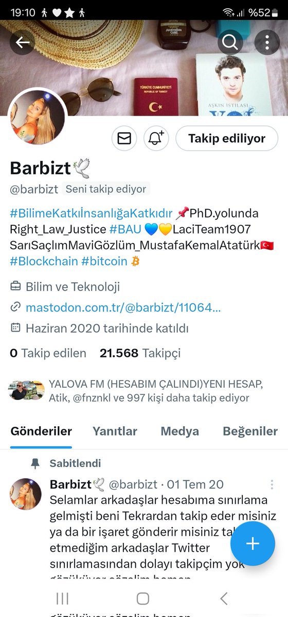 #FF_Special Yoldaşımızın hesabına Takip ve destek ricamdır 🤗 @barbizt Bi el atın Hesabı kurtaralım arkadaşlar 🙏 @barbizt