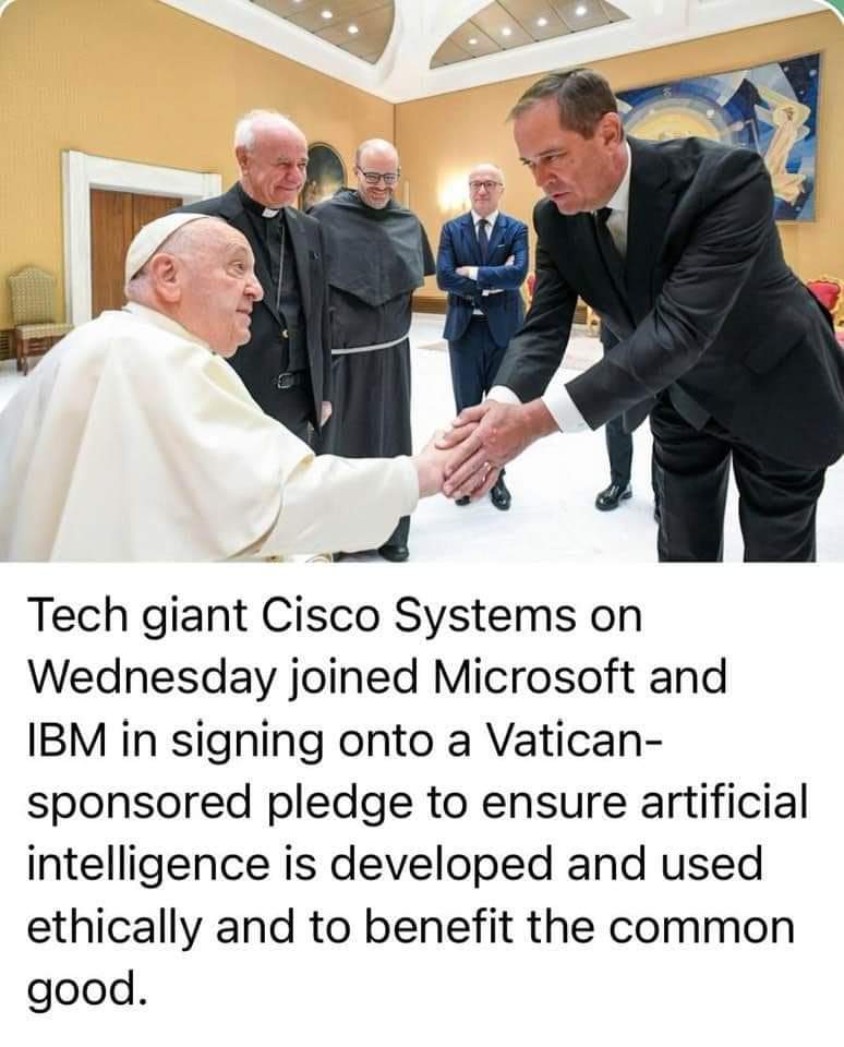 Hate to burst the bubble of my Catholic friends, but you may want to ask yourself about this. newsroom.cisco.com/c/r/newsroom/e… Considering #Cisco is part of the #datarape in schools, this has to be an issue.