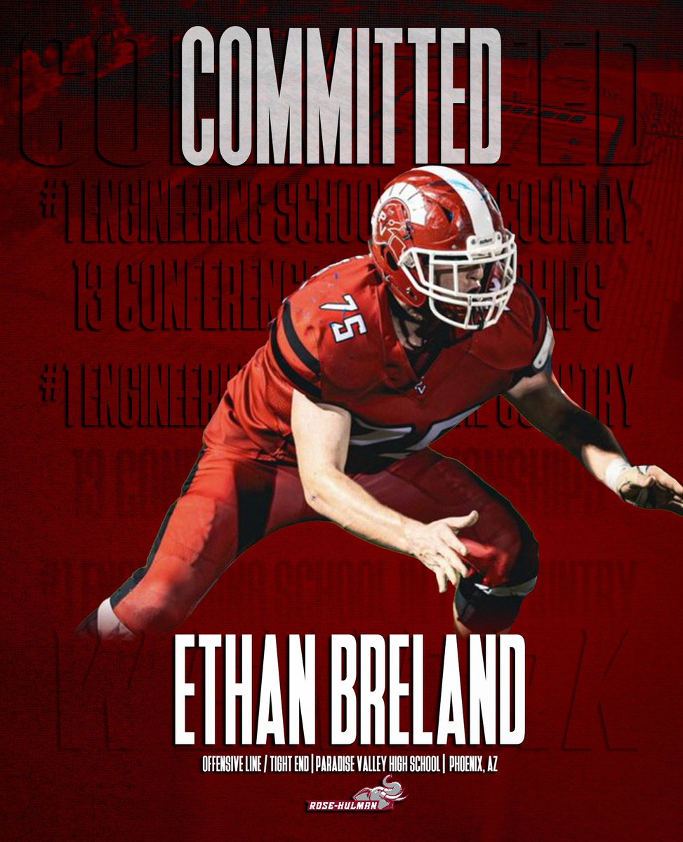 Ethan Breland (@breland_e_) on Twitter photo I’m excited to announce my commitment to Rose-Hulman football. Grateful for the unwavering support of my friends, family, teammates, and coaches who have helped me reach this point. <a href="/CoachSokolRHIT/">Jeff Sokol</a> <a href="/Coach_Stanton1/">Jeffrey Stanton</a> <a href="/RoseHulmanFB/">Rose-Hulman Football</a> #WeWork I’m excited to announce my commitment to Rose-Hulman football. Grateful for the unwavering support of my friends, family, teammates, and coaches who have helped me reach this point. <a href="/CoachSokolRHIT/">Jeff Sokol</a> <a href="/Coach_Stanton1/">Jeffrey Stanton</a> <a href="/RoseHulmanFB/">Rose-Hulman Football</a> #WeWork