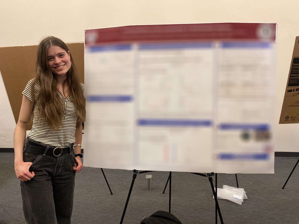 Great poster by undergraduate student, Lucia Lavelle, at the Undergraduate Biochemistry Poster Session! She worked along with Pedro (G3) towards her M.S thesis. Way to go! @PennChemistry