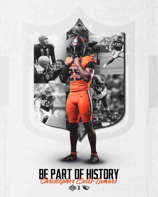 Thank you Oregon state for showing draft day love.🦫🦫