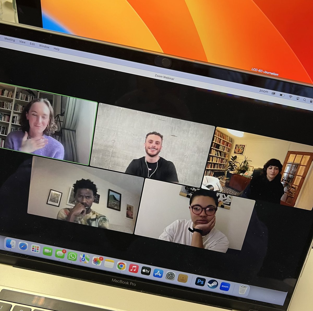 cymartin58's tweet image. super cool Q&amp;amp;A with this group rn #LCCDiversityPublish24