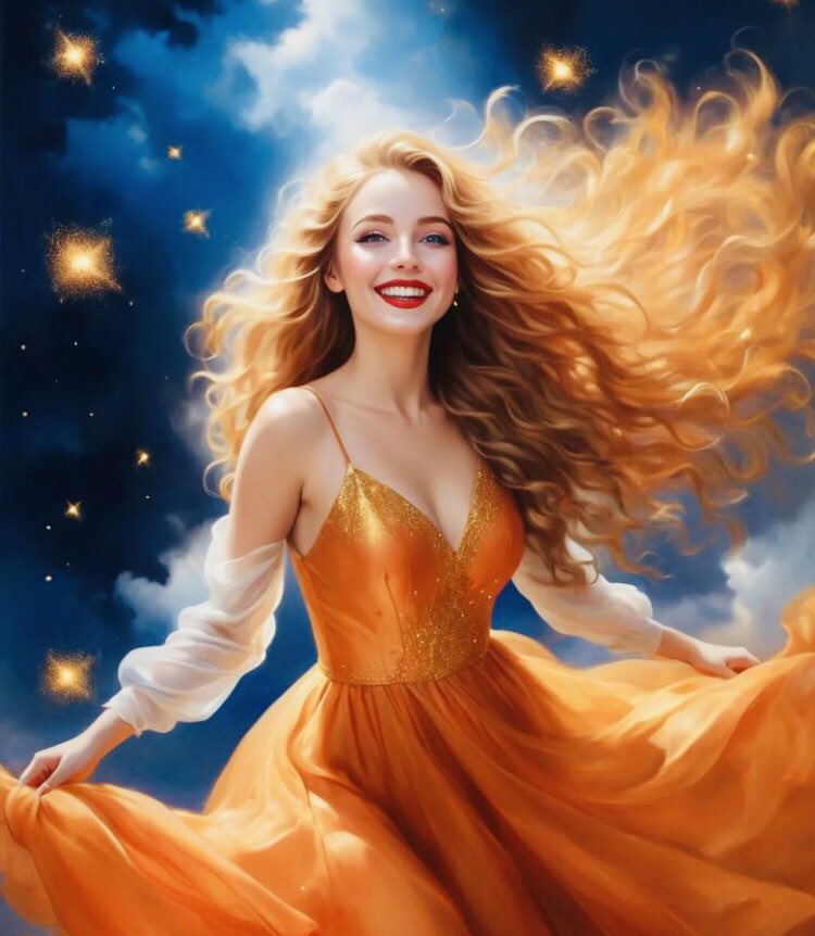 Happiness is one of the options. 
You decide whether to choose it…

I wish Joyful and happy moments for your evening 🧡💙💫 
#aiart #digitalart #thenaturetech