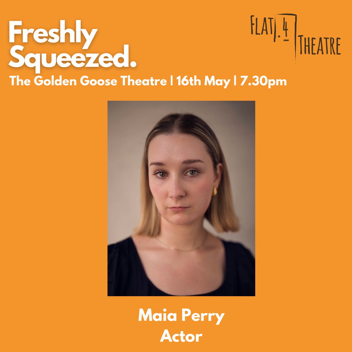 🍊OUR THIRD SEGMENT IS…

I’m Not Afraid of the Sky by <a href="/flyingkyte_/">Max Kyte</a> directed by <a href="/e_layts/">emily layton</a> 
&amp; performed by Maia Perry 

A wonderfully thrilling mind bending monologue, don’t miss out, book now! 

ticketsource.co.uk/freshly-squeez…