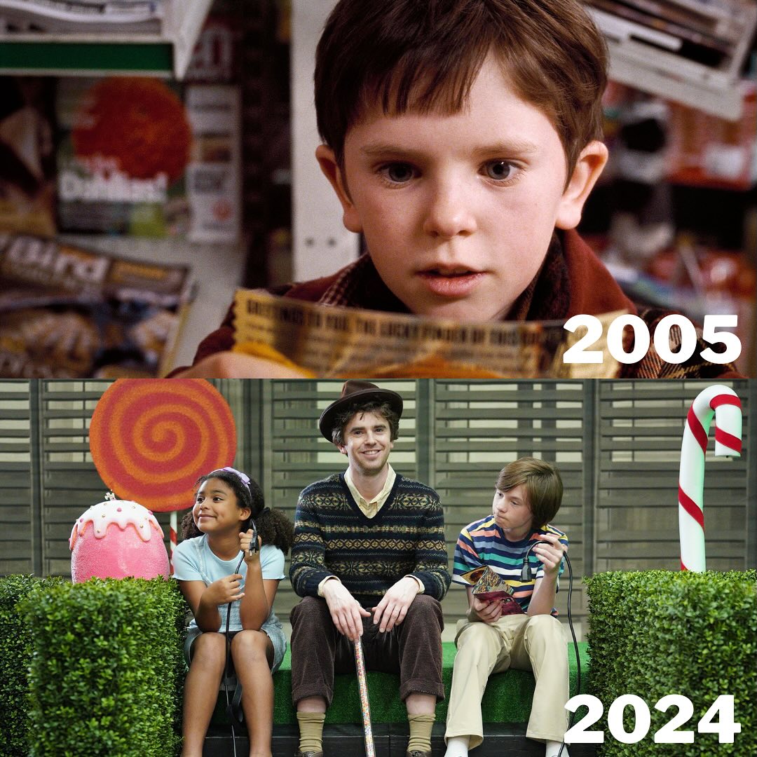 Bonjour @SamuelEtienne . Je viens de regarder le face à face #qpuc. Dans le film ' Charlie et la chocolaterie ', le rôle de Charlie est tenu par @freddiehighmore . C'est un enfant acteur,très talentueux. Il a joué dans de nombreux films et désormais il est #thegooddoctor Shaun.