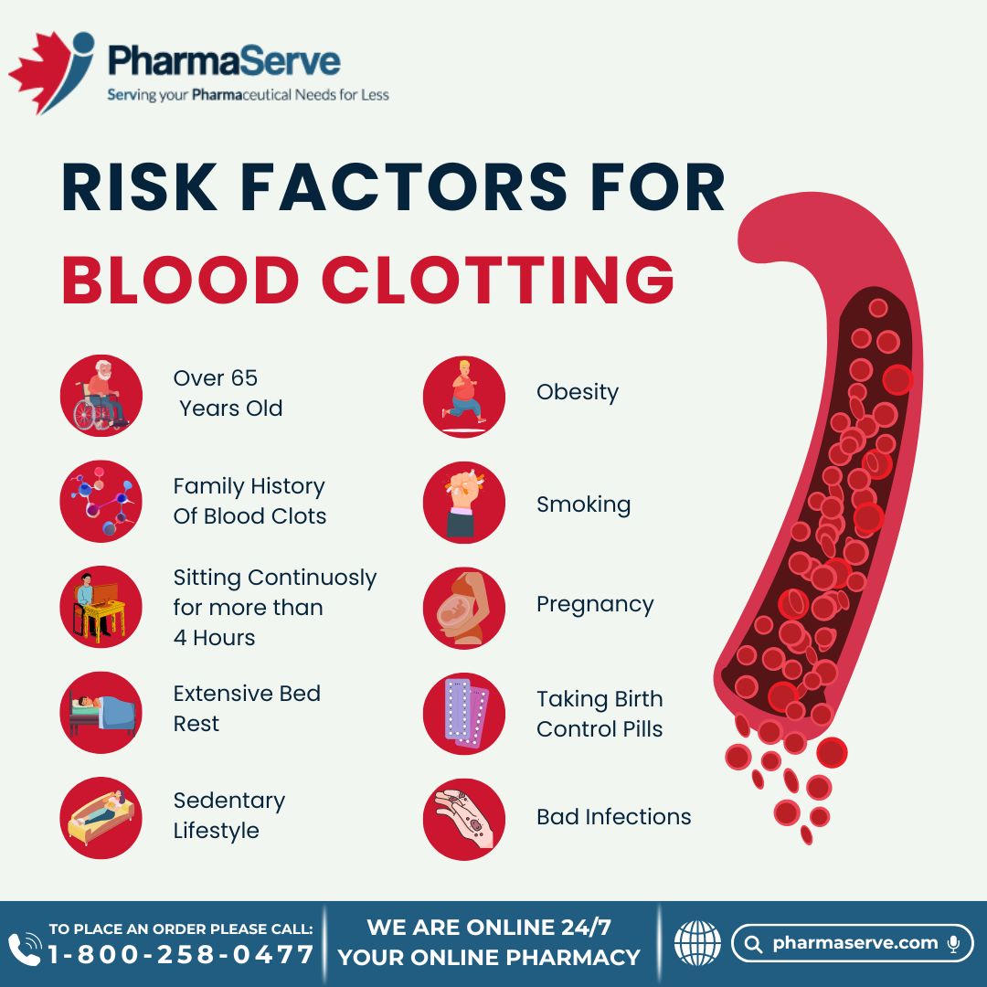 Explore blood clot risks with PharmaServe!

Follow for expert insights and assistance. Comment 'blood clot tips' to stay informed! 🔍🩸

#pharmaserve #onlinepharmacy #bloodclot #canada #bloodclotrisks #bloodclotawareness #bloodclotawareness #healthtips #wellnessjourney