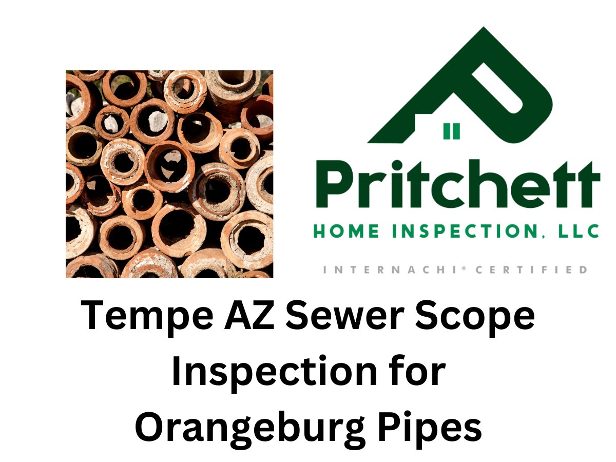 Tempe residents with Orangeburg pipes, beware! 🏠💧 

Ensure they're in good shape with our sewer scope inspections. 

Catch problems early and save on future repairs. 

#TempeSewerInspection #OrangeburgPipes #TempePlumbing #SewerScopeInspection