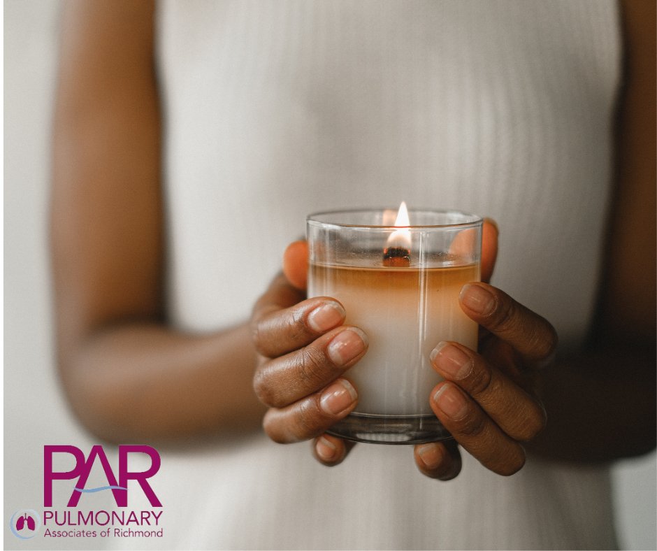 Do you enjoy relaxing with a scented candle? It may be causing you (and your pets) more harm than good. Scented candles can trigger asthma attacks, allergic reactions, and can cause a COPD flare or breathing issues. Read more here. bit.ly/3WmybWi

#AllergyTriggers