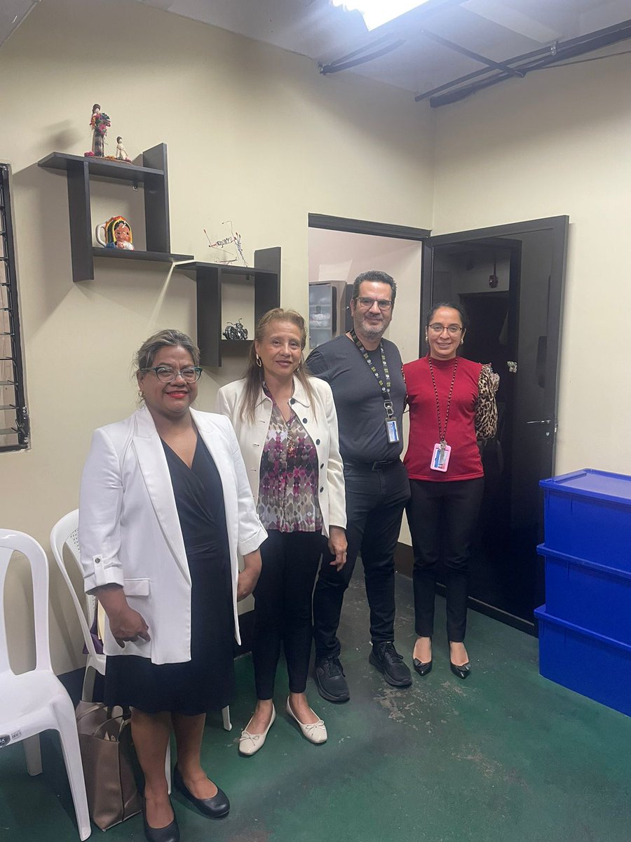 MujerOJ's tweet photo. Visita de seguimiento al Archivo General de Tribunales, en el marco de la implementación de la Política de Igualdad del Organismo Judicial. https://t.co/TMFDbJAcz4