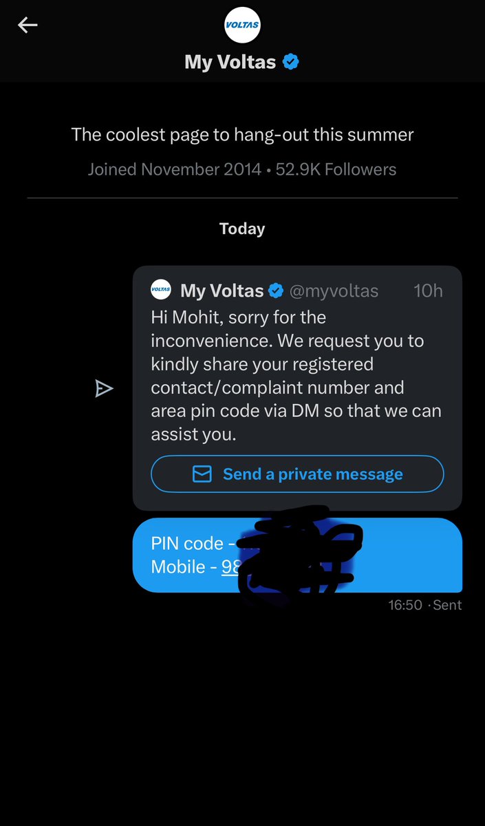 binnymalik83's tweet photo. Details given but no call from anyone @myvoltas @RNTata2000 @TataCompanies https://t.co/F4PM1dDkM3