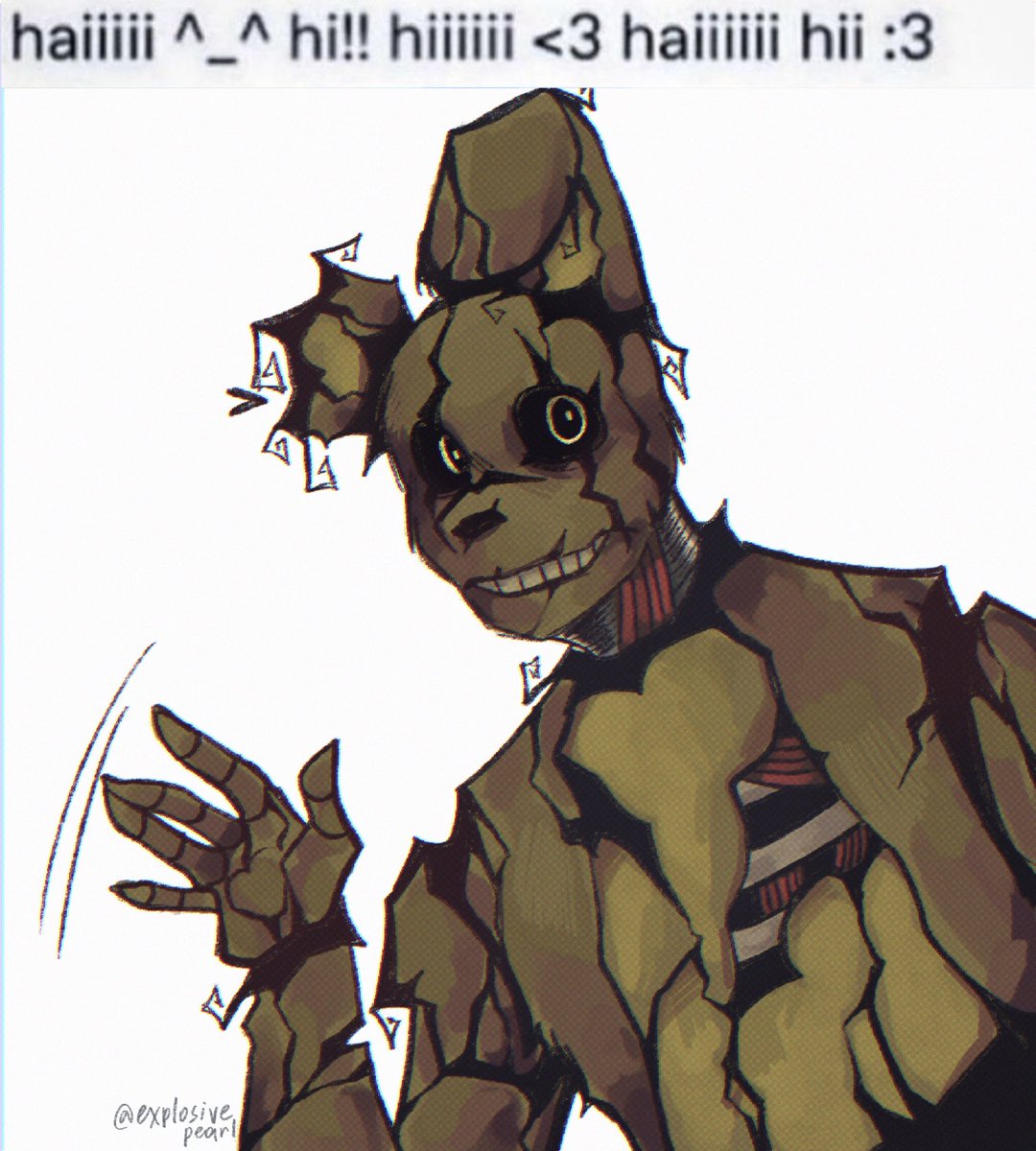 :3 #fnaf #springtrap