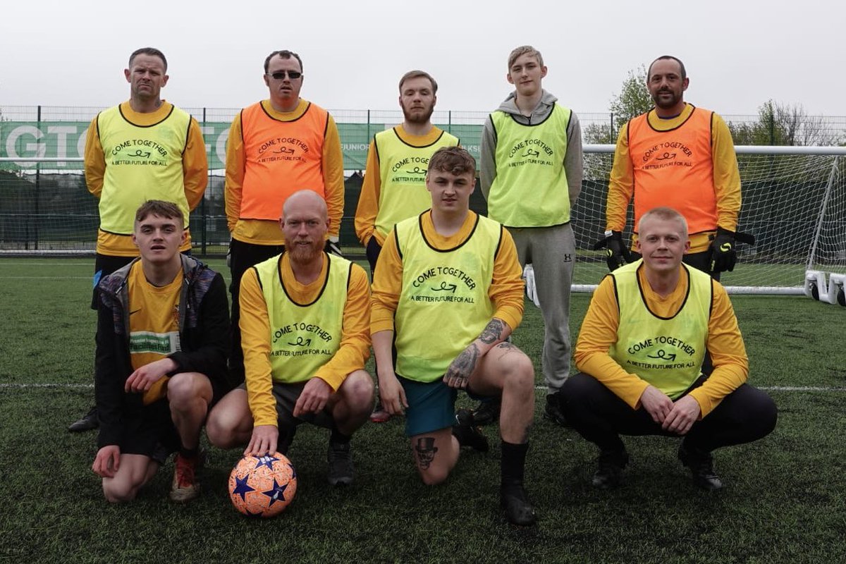 HUGE THANKS to all the teams that took part today in the St Helens Inclusion Cup. Congratulations to worthy winners @LiverpoolFT_ 
Was an amazing day, here’s to next year ⚽️🎗️🏳️‍🌈🌍💙
#sthelenstogether #togetherwearestronger #MentalHealthAwareness #EqualityForAll