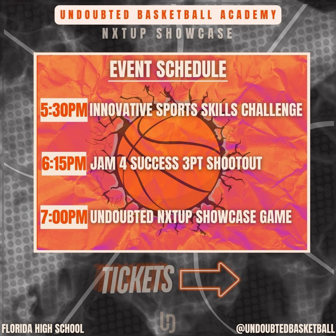 canderson0_'s tweet photo. Excited to bring the inaugural UNDOUBTED NXTUP Showcase to Tallahassee. Featuring the top 20 up and coming middle school prospects. #undoubted #nxtup https://t.co/S0icwlAnrx