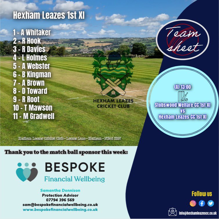 Hexham Leazes CC tweet media