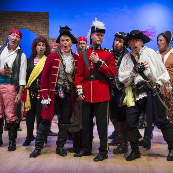 'But still, in matters vegetable, animal, and mineral, I am the very model of a modern Major-General!' Join tender-hearted pirates, also known as the @wolvertongands, as they take to the coast of Cornwall in The Pirates of Penzance! 📅 1 - 4 May, 7:30pm 🎟️ trybooking.com/uk/events/land…