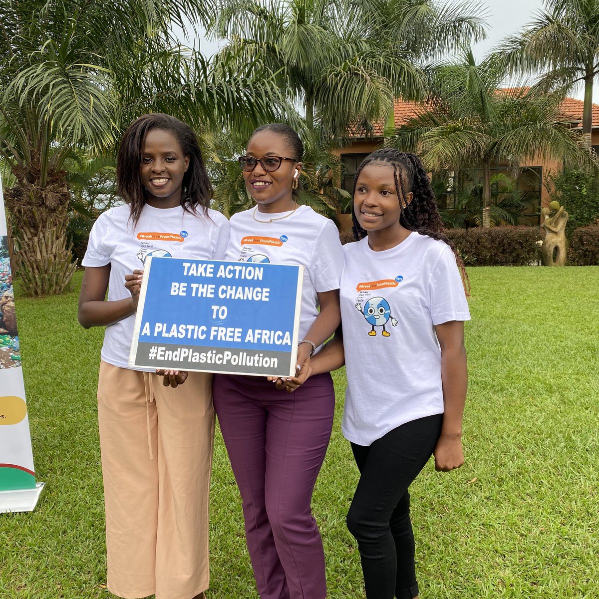 We're adding to the call to adopt a strong legally binding #PlasticsTreaty on plastic pollution.

Take action for a plastic-free future.
Take action for a plastic-free Africa.

#INC4 #JustTransition #EndPlasticPollution #BreakFreeFromPlastic 
@EndPlasticsNow @brkfreeplastic