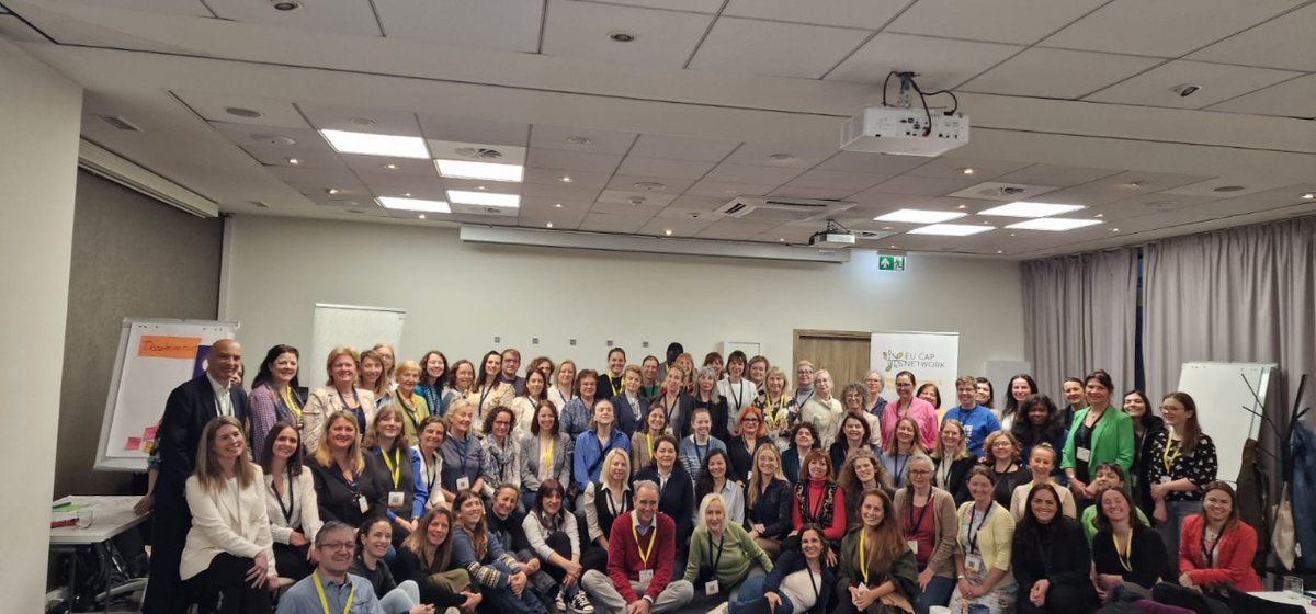 🌾🚜✨ Last week, the FLIARA Project took centre stage at the EU CAP Network workshop, shining a spotlight on 'Women-led Innovations in Agriculture and Rural Areas.'

📰Click here for the full scoop: fliara.eu/fliara-project… 

#FLIARAEU #WomenInAgriculture #InnovationInFarming