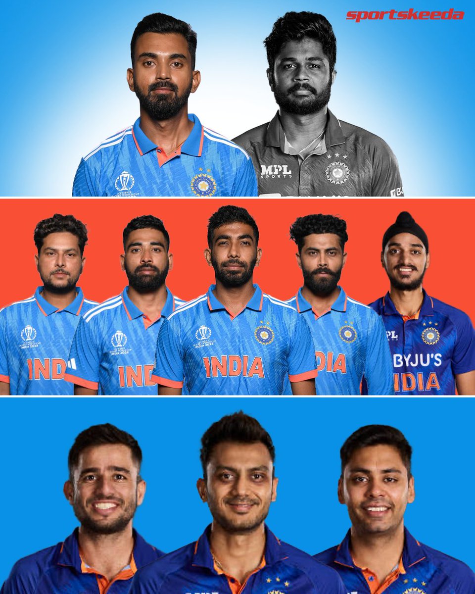 The latest Indian team selection reports for T20 WC 2024 🇮🇳 🔸KL Rahul to get the preference over Sanju Samson. 🔹Jasprit Bumrah, Arshdeep Singh, Mohammed Siraj, Ravindra Jadeja and Kuldeep Yadav are set to be the bowling attack. 🔸Ravi Bishnoi, Axar Patel and Avesh Khan are