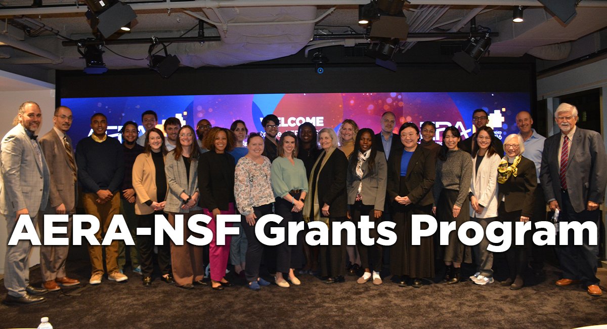 AERA is now accepting proposals for Dissertation and Research Grants through the AERA-@NSF Grants Program. The proposal deadline is May 30. Learn more here: aera.net/Professional-O…