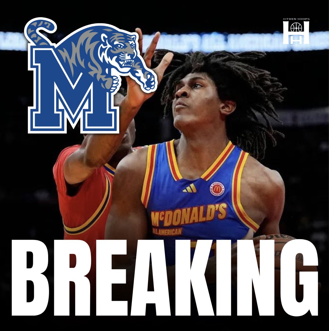 HitmenHoops's tweet photo. BREAKING: Memphis has postponed the visit for 5⭐️ big Jayden Quaintance, per source. 

Jayden Quaintance was expected to visit Friday of this week. Louisville is also pushing hard for Quaintance.

Significant news. https://t.co/wufz1q44bH