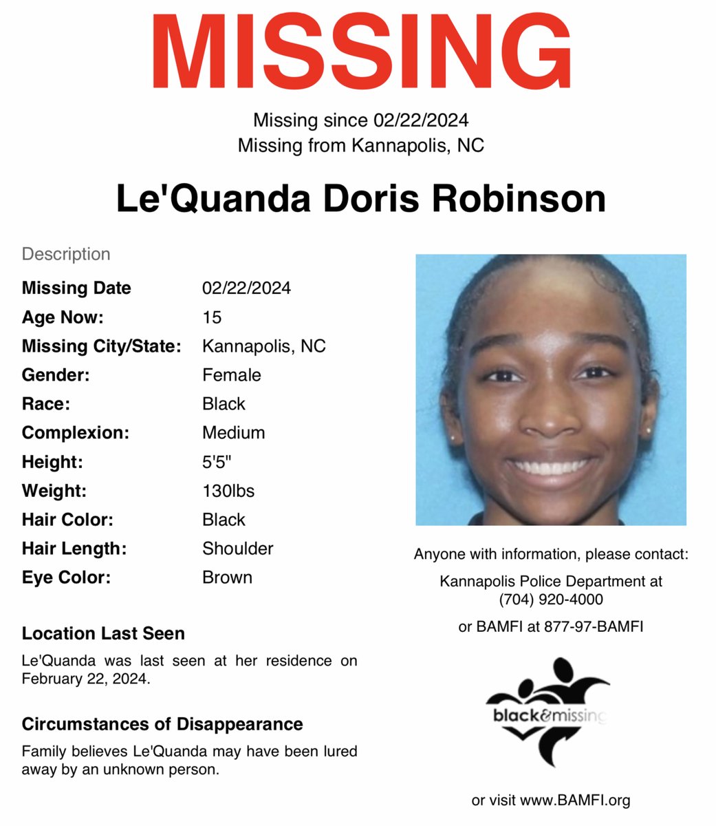 Blk & Missing FDN tweet media