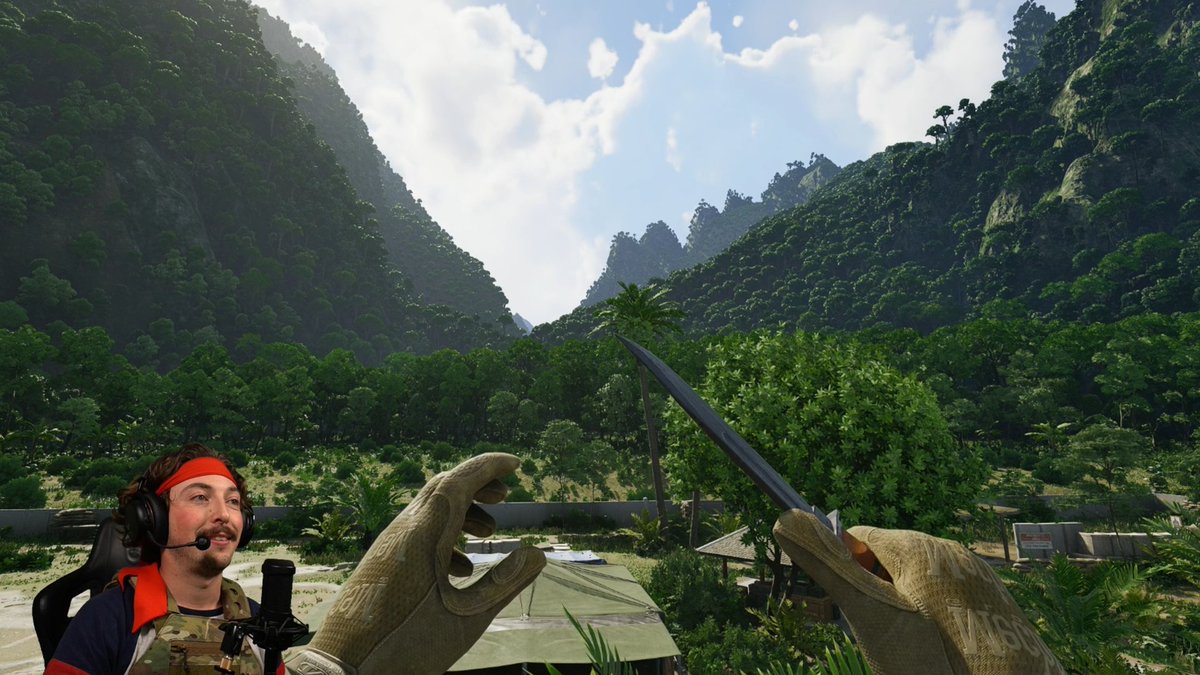 Kouinia1's tweet photo. Un dernier aurevoir à Lamang, à l'une de mes plus belles semaine en tant que streamer et aussi testeur. Merci @MADFINGERGames pour ce playtest unique en son genre, et déjà, anthologique! https://t.co/0XpovAY5cm